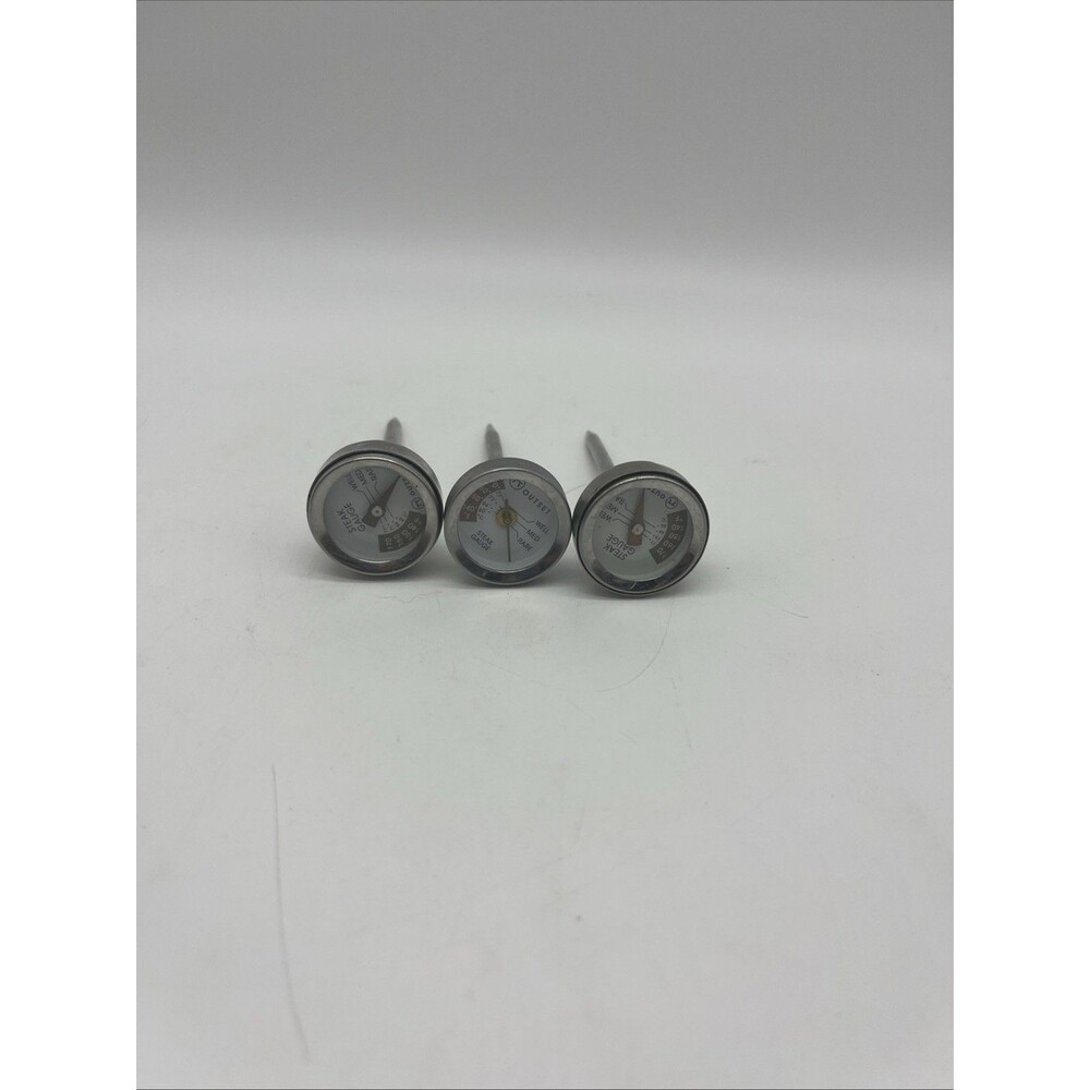 Steak/Meat Thermometer, Set Of 3
